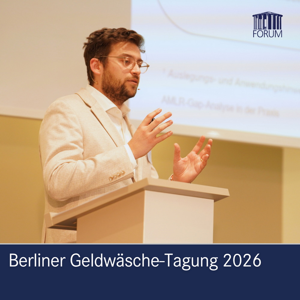 Berliner Geldwäsche-Tagung 2026