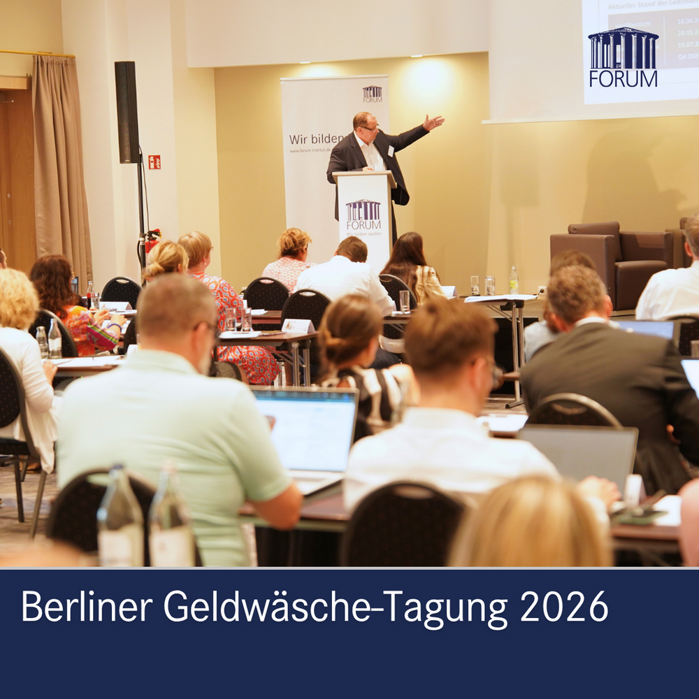 Berliner Geldwäsche-Tagung 2026