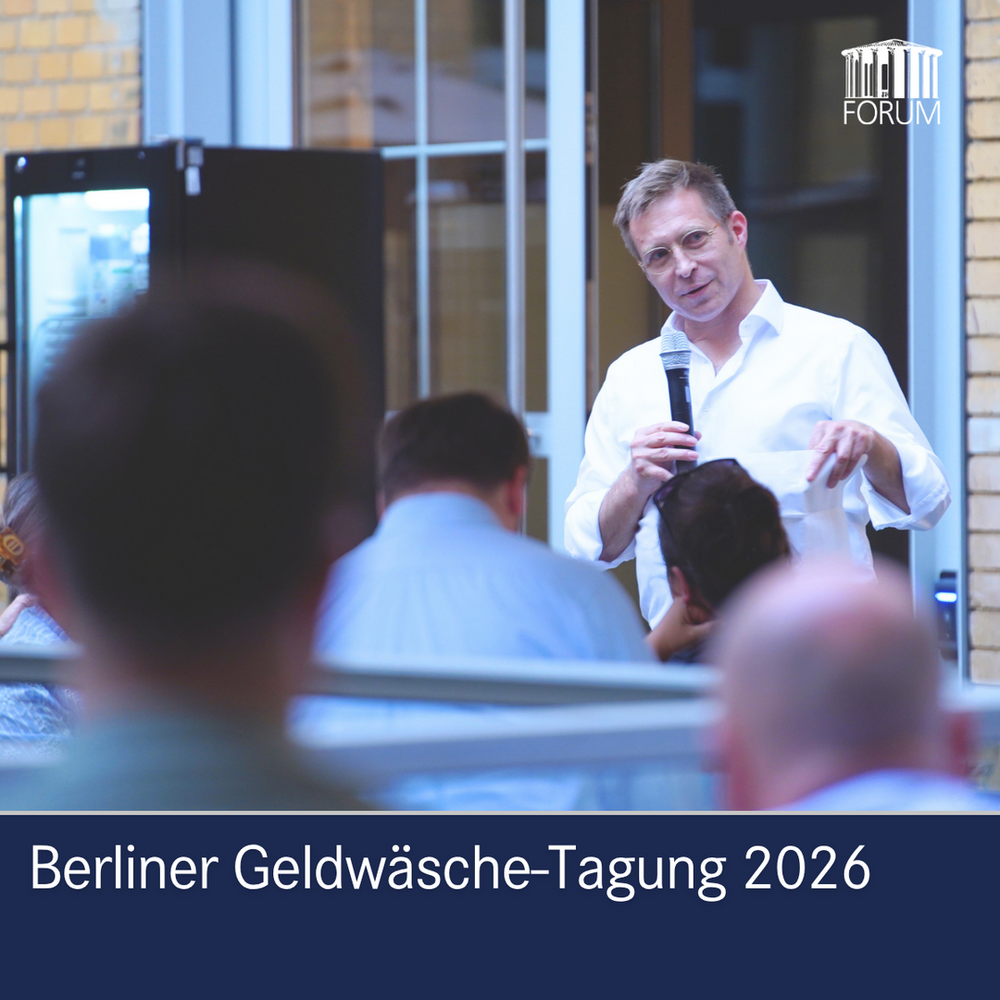 Berliner Geldwäsche-Tagung 2026