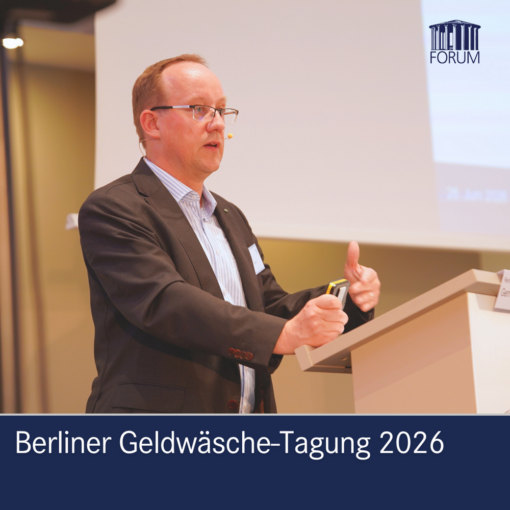 Berliner Geldwäsche-Tagung 2026